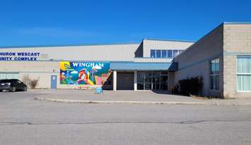 North Huron Wescast Community Complex. November 2023.  Photo by Janice MacKay