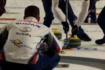 Teams took to the ice for the opening draw of the Princess Auto Elite 10 Grand Slam of Curling. (Photo by Angelica Haggert)