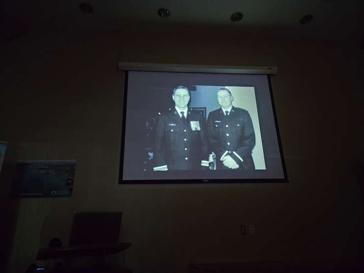 A still from a video about the 'Sarnia War Remembrance Sign Project' (Blackburn Media Photo by Josh Boyce)