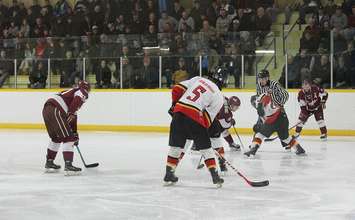 Second game of the playoffs. Blenheim Blades vs. Dresden Kings. February 6, 2017. (Photo by Natalia Vega)