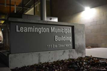 BlackburnNews.com file photo of Leamington Municipal Building, February 1, 2016. (Photo by Caleb Workman)