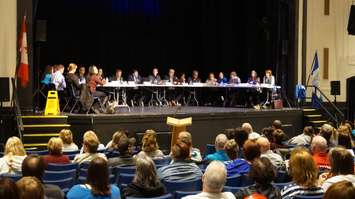 Lambton Kent District School Board Accommodation Review Committee. March 8, 2016 (BlackburnNews.com Photo by Briana Carnegie)