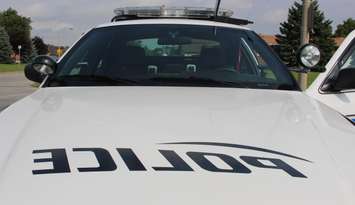 A Windsor police cruiser, September 1 2014.  (Photo by Adelle Loiselle.)