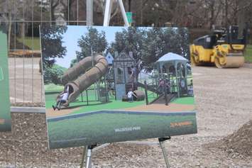 Plan for the Willistead Park playground. 