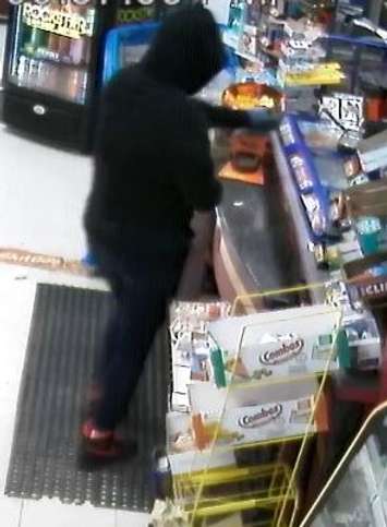 Police are looking for this woman following a robbery at a convenience store on California Avenue in Windsor, November 29, 2018. (Photo courtesy of the Windsor Police Service)