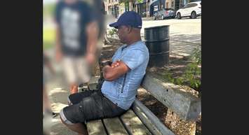 Sarnia police are asking for information to identify a sexual assault suspect - Aug 24/25 (Photo courtesy of Sarnia Police Service)