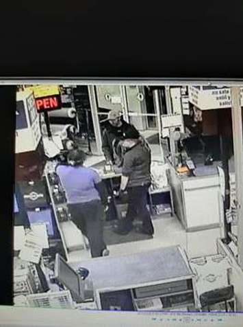 A suspect sought in a theft from a Quinn Drive store - Mar 17/20 (Photo courtesy of Sarnia Police Service)