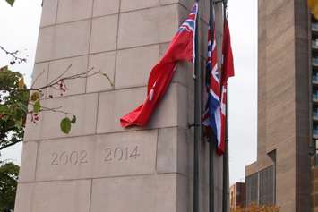 Remembrance Day ceremonies are held in Windsor on November 11, 2016. (Photo by Ricardo Veneza)