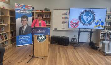 Director of Education with the Greater Essex County District School Board Vicki Houston, May 22, 2024. (Photo by Maureen Revait) 
