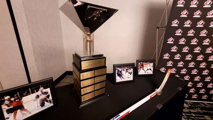 World U-17 Hockey Challenge Trophy (Quebec Esso Cup) Sept 5, 2024. Blackburn Media photo by Stephanie Chaves