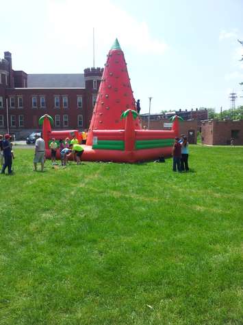 Local residents flock to the CK Youth Festival at Chatham's Tecumseh Park, May 30, 2015. (Photo by Blackburn Radio's Summer Patrol)