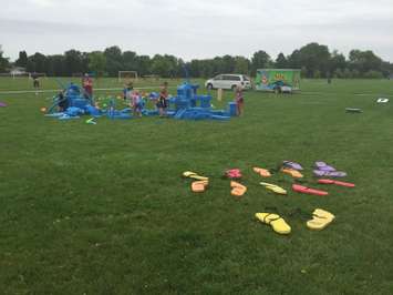 Local residents gather at the Children’s Treatment Centre of Chatham-Kent for the second annual Chatham-Kent Cycling Festival, June 20, 2015. (Photo by the Blackburn Radio Summer Patrol)