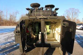 The Windsor Police Service's Tactical Rescue Vehicle is  unveilled, November 21, 2014. (photo by Mike Vlasveld)