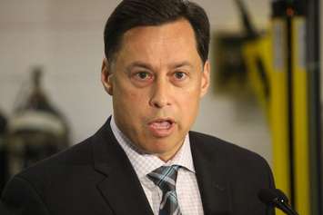 Minister of Economic Development Brad Duguid in Windsor, June 15, 2016. (Photo by Jason Viau)