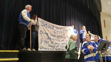 SCITS memorabilia viewing and time capsule opening. April 28, 2018. (Photo by Colin Gowdy, BlackburnNews)