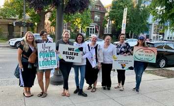 2024 Take Back the Night event held in Sarnia. (Photo courtesy of The Centre Sarnia-Lambton)