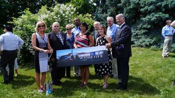 Lambton College hosts official ground breaking ceremony for new world class education facilities. June 22, 2016 (BlackburnNews.com photo by Melanie Irwin)