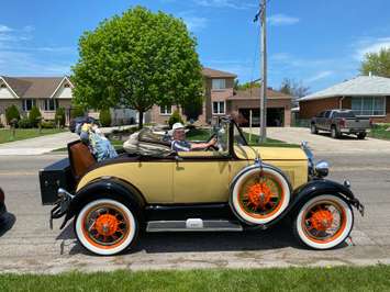 100th birthday parade for Lillian Price. May 22, 2020 (Photo provided by Jenica Tanguay)