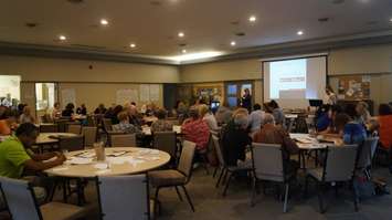 National Anti-Poverty  Plan workshop May 28, 2015 (BlackburnNews.com Photo by Briana Carnegie)