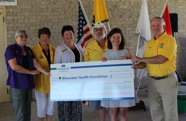$100K pledge to help Bluewater Health purchase eyecare equipment
