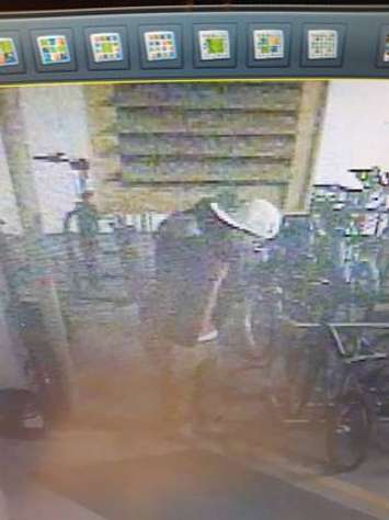Police look to identify the men in these photos. June 23, 2021. (Photo courtesy of Sarnia Police.)