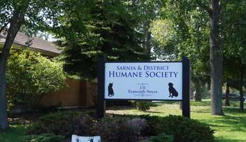 Sarnia Humane Society (BlackburnNews.com File Photo by Briana Carnegie)