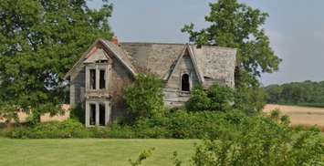 Abandoned Guyitt House in Chatham-Kent. July 2021. (Photo via Google Maps)