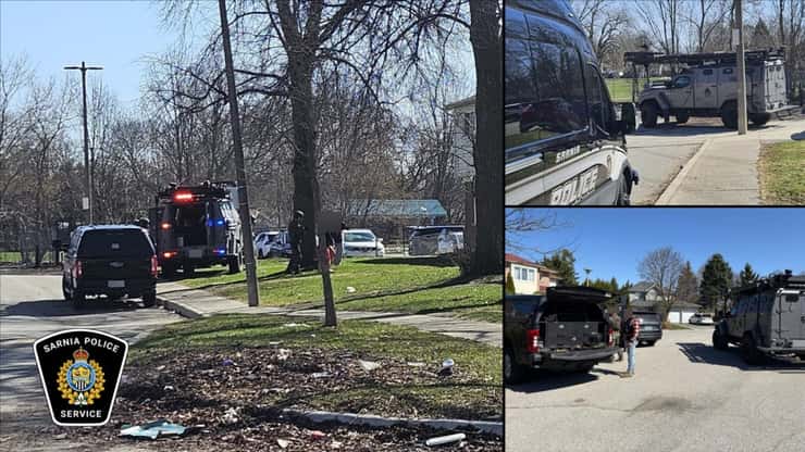 Photo courtesy Sarnia Police Service. 