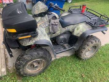 ATV reported stolen in Dresden. September 2020. (Photo courtesy of CKPS.)