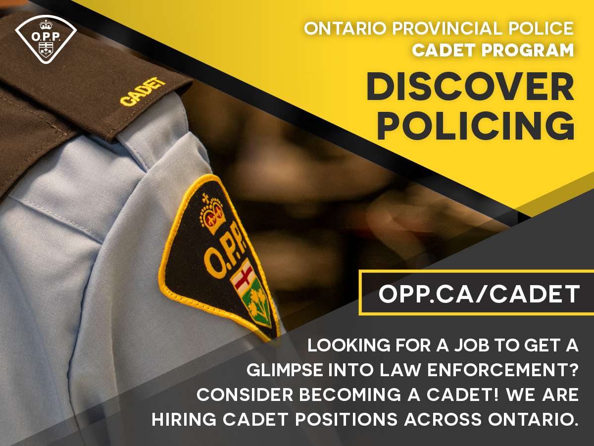 OPP calling on you to join cadet program