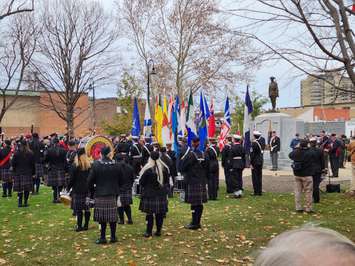 Sarnia's 2022 Remembrance Day ceremony at Veteran's Park - Nov. 11/22 (Blackburn Media photo by Josh Boyce)