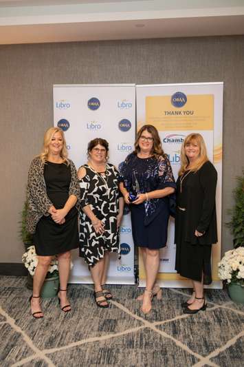 Outstanding Business Achievement Awards winners for 2022. October 2022. (Angela Sundby Photography)