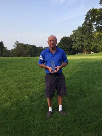 Sarnia Golf & Curling Club 2018 Senior Men's Club Champion Gerard McAnulty. August 26, 2018. (Photo by SGCC)