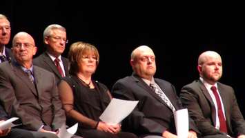 FRONT (L to R): Bryon Fluker, Karen Herman, Leon Leclair, Brock McGregor. BACK (L to R): Frank Vercouteren, Jeff Wesley.