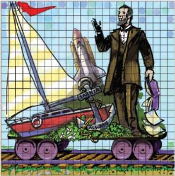 Sarnia Mural Mosaic Design. Photo courtesy of the city of Sarnia.