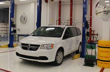 The 2017 Chrysler Pacifica at the Windsor Assembly Plant, May 6 2016. (Photo by Maureen Revait)