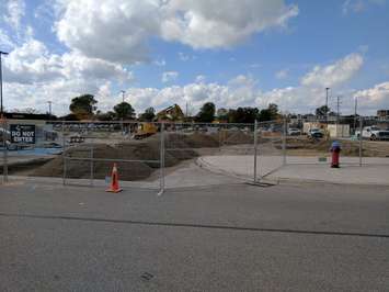A new Royal Bank is being build on Lambton Mall property in Sarnia. October 13 / 2017 (Photo by Jake Jeffrey)