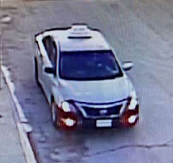 A suspect vehicle connected to a series of debit card frauds in London. Image provided by London Police Service.