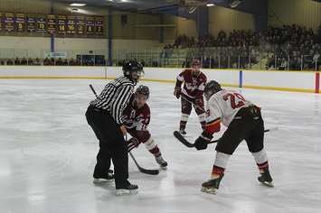Second game of the playoffs. Blenheim Blades vs. Dresden Kings. February 6, 2017. (Photo by Natalia Vega)