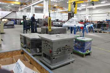 The shop floor at Aalbers Tool & Mold, March 17, 2015. (Photo by Mike Vlasveld)