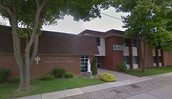 St. Clair Catholic District School Board Catholic Education Centre on Creek Street in Chatham-Kent. May 2014. (Photo by Google Maps)