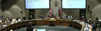 CK Council budget deliberations Nov 29, 2023 (Image captured from YourTV Chatham-Kent via YouTube)