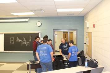 CK Cyber Pack meeting at St. Clair College in Chatham. January 24, 2017. (Photo by Natalia Vega)