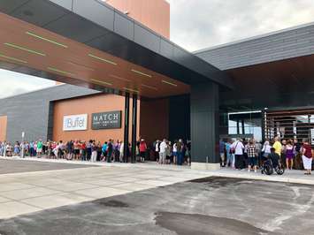 Cascades Casino soft opening on July 16, 2019 in Chatham. (Photo via Municipality of Chatham-Kent)