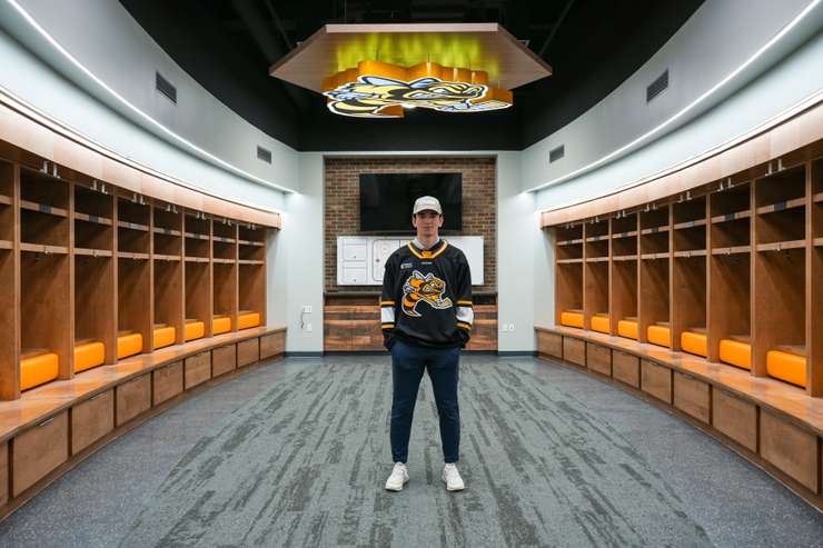 Goaltender Patrick Quinlan has signed with the Sarnia Sting (Photo by: Sarnia Sting)