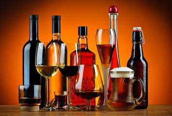 Various alcoholic beverages. (Photo courtesy Can Stock Photo Inc. / draghicich)