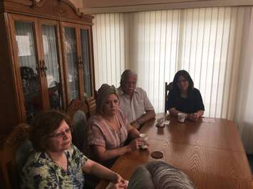 NDP leader Andrea Horwath is visiting Windsor-Essex on Wednesday to talk about better dental care for seniors and improving highways. May 30, 2018. (Photo by Paul Pedro)