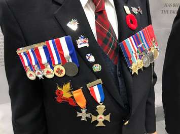 Sarnia Remembrance Day service inside Sarnia Arena. November 11, 2018 (Photo by Sue Storr.)