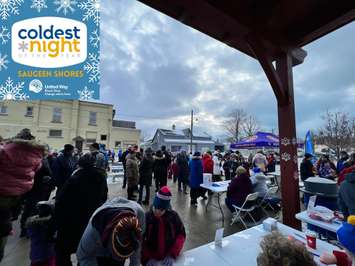 Coldest Night of the Year Saugeen Shores. February 25, 2023. Photo supplied by United Way Bruce Grey. 