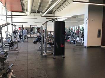 Lambton College's new 6,000 square foot fitness centre. October 18, 2018 Photo by Melanie Irwin 